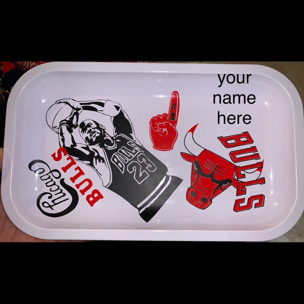 athletic rolling tray